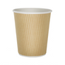 Kraft Ripple Wall paper Cups