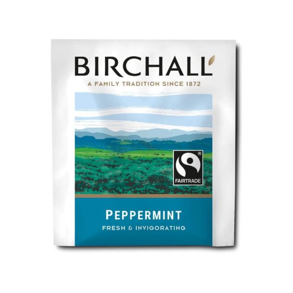 Birchall Peppermint Tagged & Envelope Tea