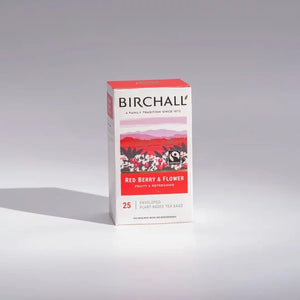 Birchall Red Berry & Flower Tagged & Envelope Tea