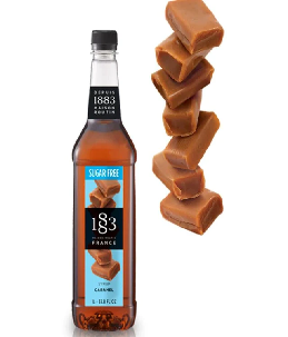 1883 Routin Caramel (sugar free) Syrup 1l