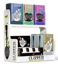 Clipper Wooden Small Food Service Display Stand