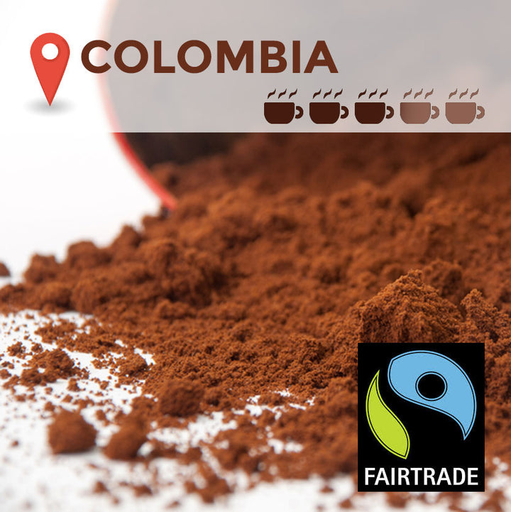 Fairtrade Colombian Filter Coffee - 45 Sachets