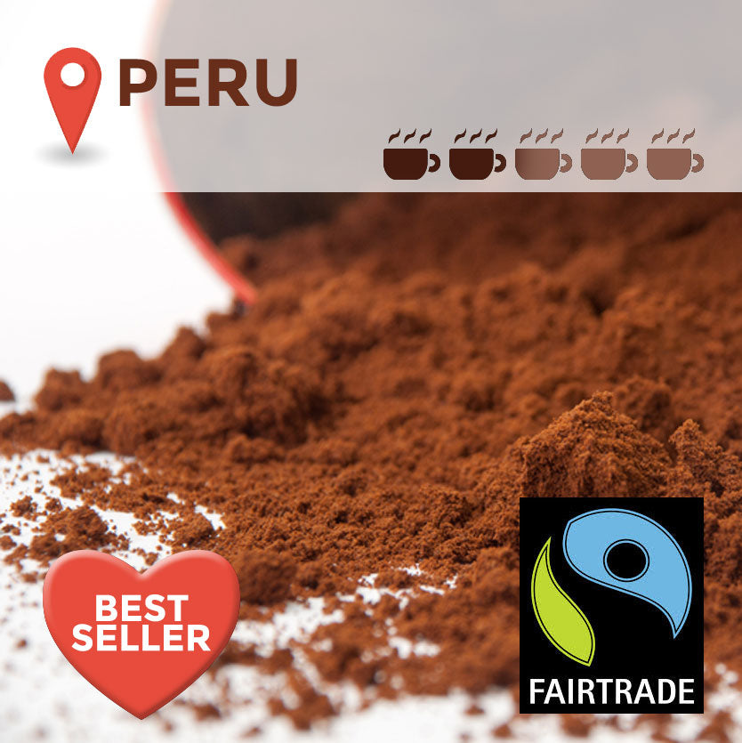 Fairtrade Peruvian Filter Coffee - 45 Sachets
