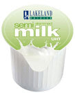 Milk Pots UHT Semi Skimmed